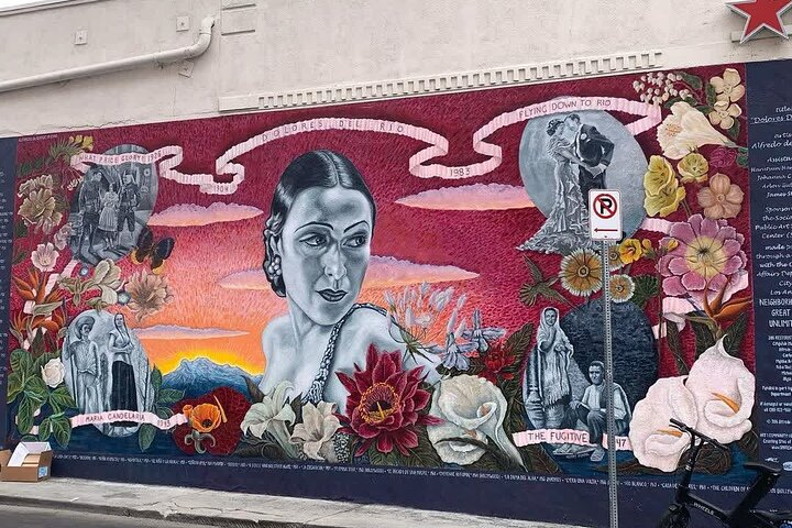 Dolores del Rio mural Hollywood 